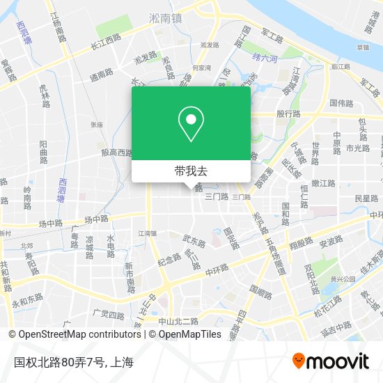 国权北路80弄7号地图