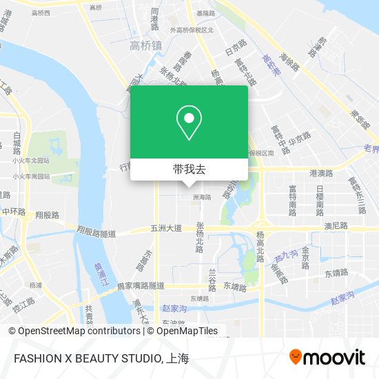 FASHION X BEAUTY STUDIO地图