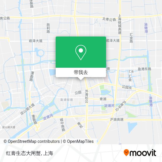 红膏生态大闸蟹地图