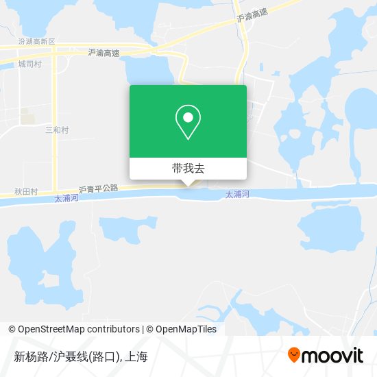 新杨路/沪聂线(路口)地图