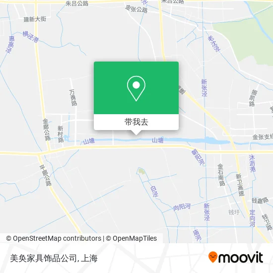 美奂家具饰品公司地图