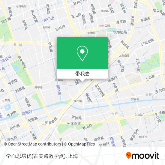 学而思培优(古美路教学点)地图