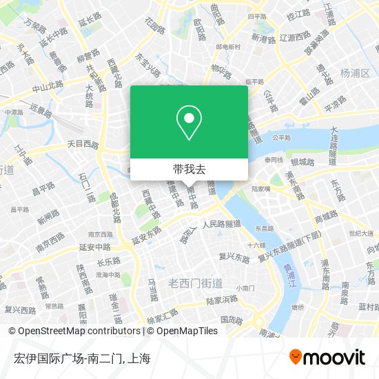 宏伊国际广场-南二门地图