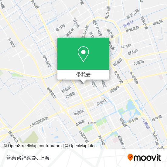 普惠路福海路地图
