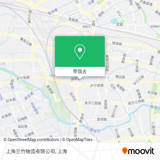 上海兰竹物流有限公司地图