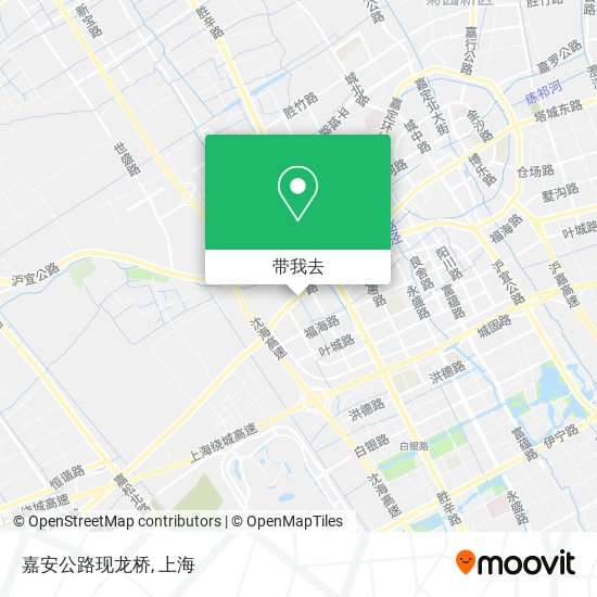 嘉安公路现龙桥地图