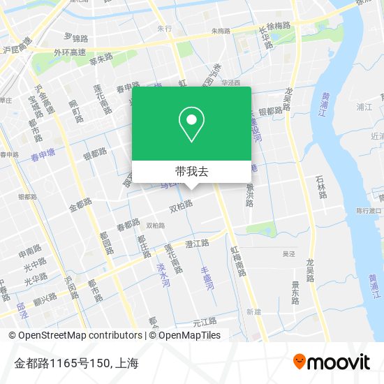 金都路1165号150地图