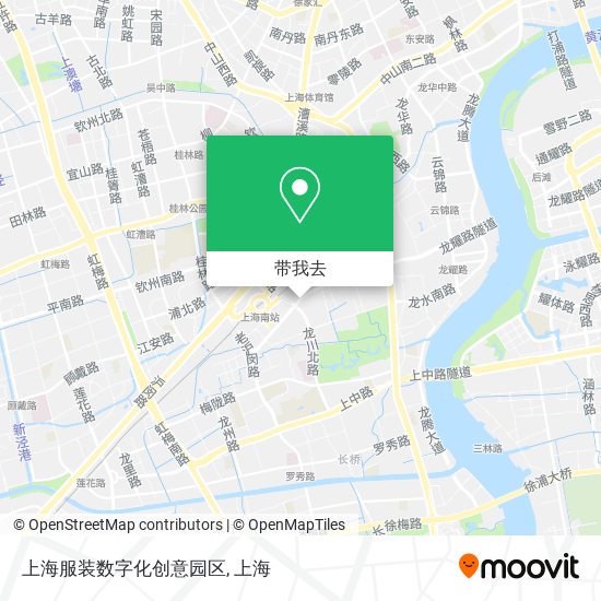 上海服装数字化创意园区地图