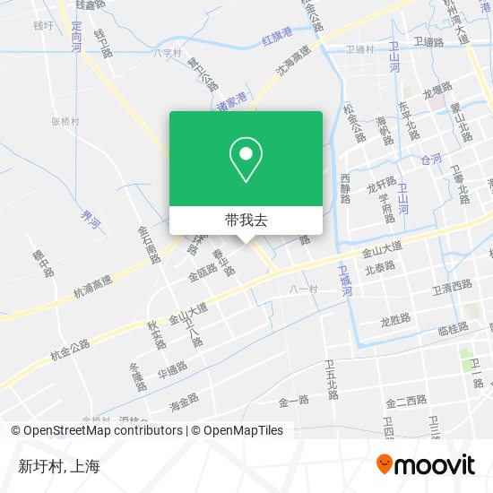 新圩村地图