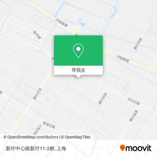 新圩中心路新圩11-2桥地图