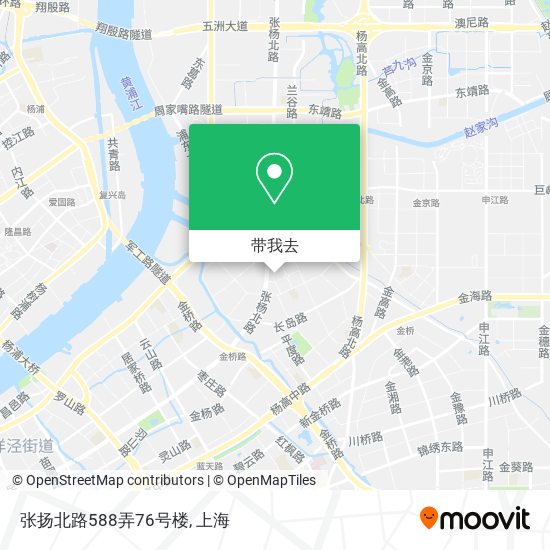 张扬北路588弄76号楼地图
