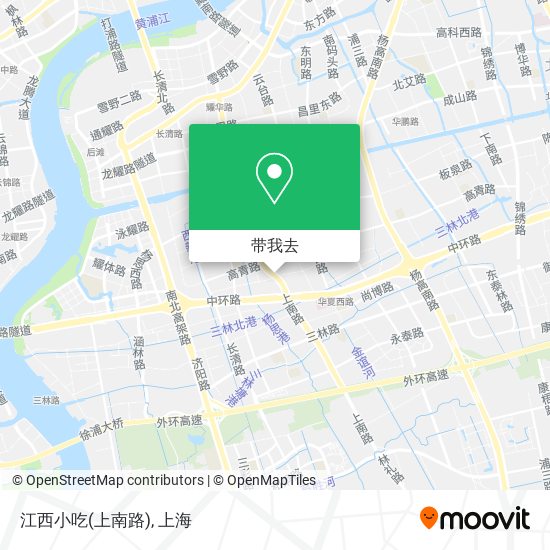 江西小吃(上南路)地图