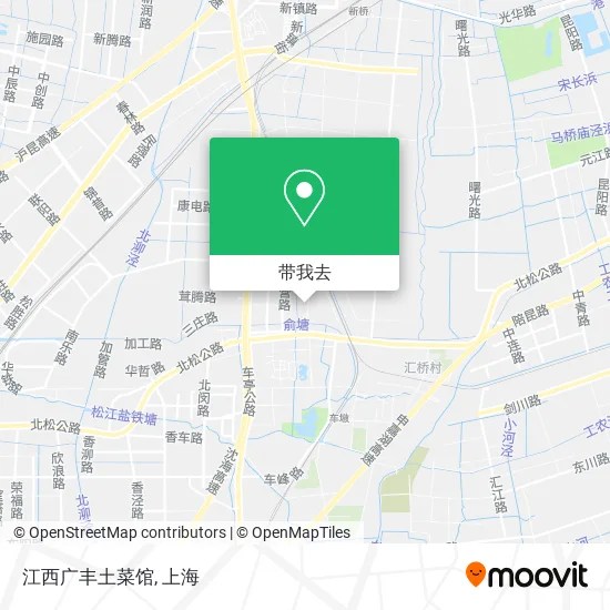 江西广丰土菜馆地图