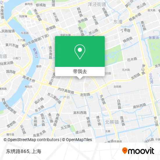 东绣路865地图