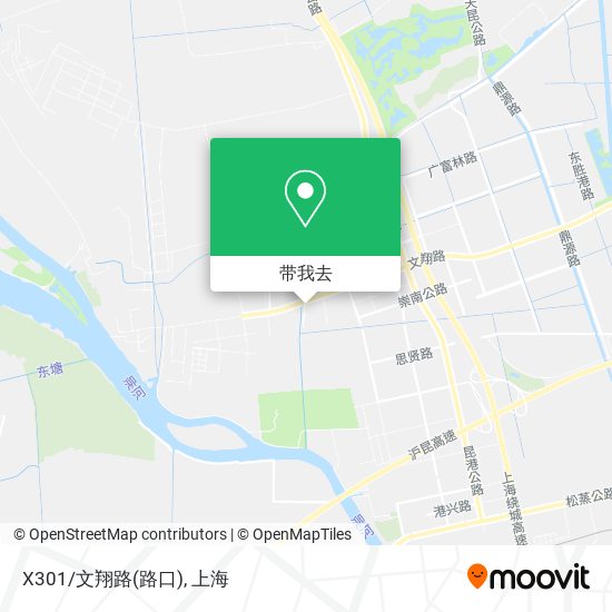 X301/文翔路(路口)地图