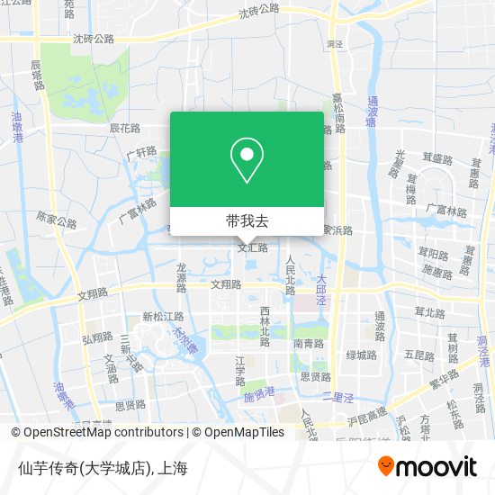 仙芋传奇(大学城店)地图