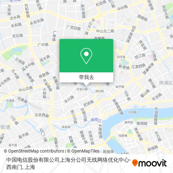 中国电信股份有限公司上海分公司无线网络优化中心-西南门地图