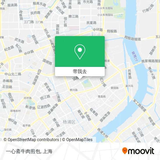 一心斋牛肉煎包地图