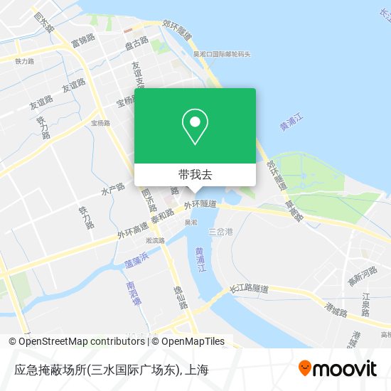 应急掩蔽场所(三水国际广场东)地图