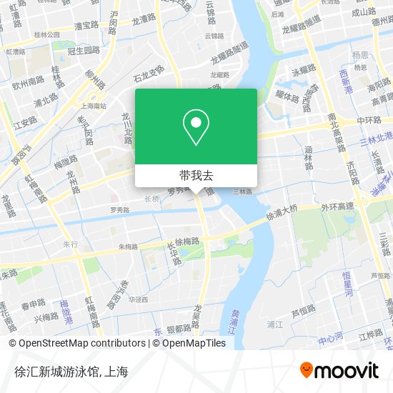 徐汇新城游泳馆地图