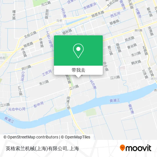 英格索兰机械(上海)有限公司地图