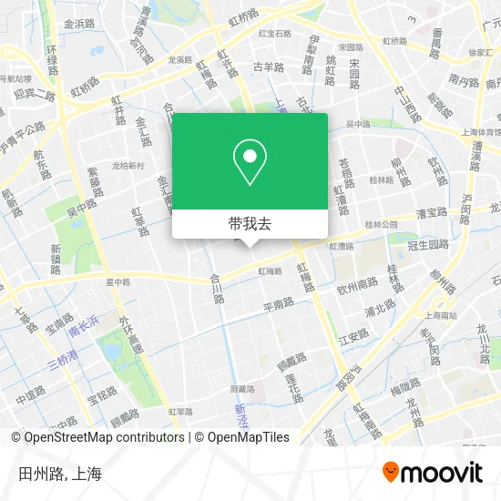 田州路地图