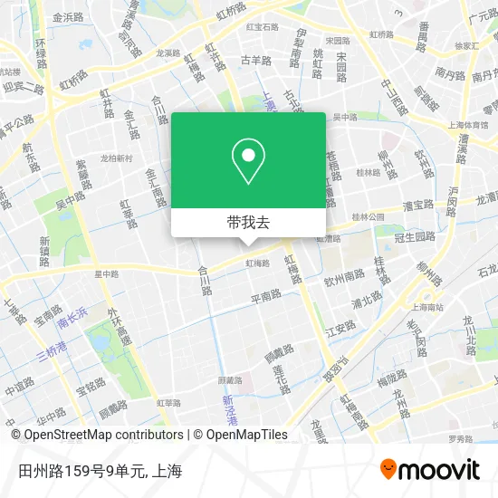 田州路159号9单元地图