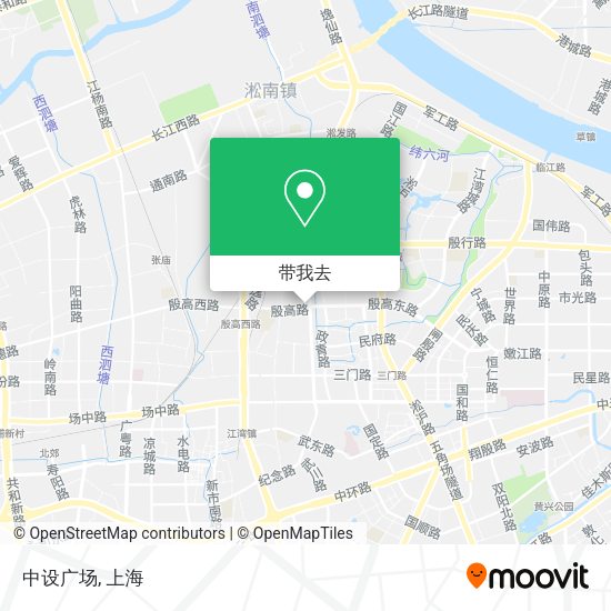 中设广场地图