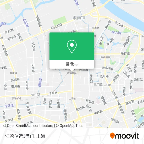 江湾储运3号门地图