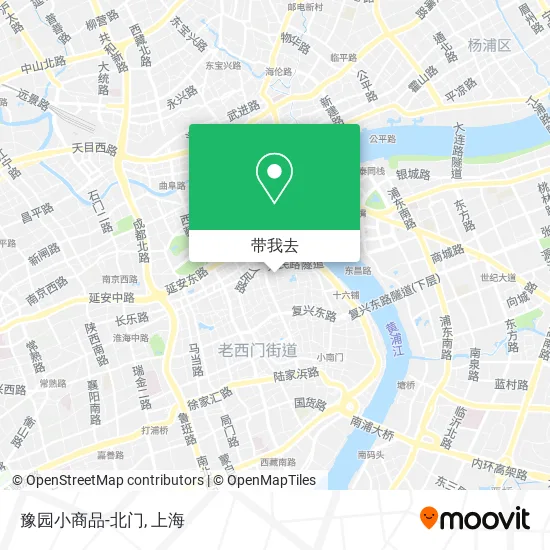 豫园小商品-北门地图