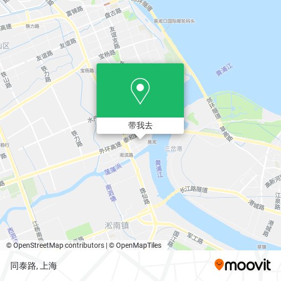 同泰路地图