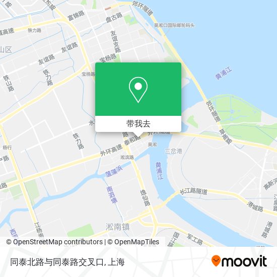 同泰北路与同泰路交叉口地图