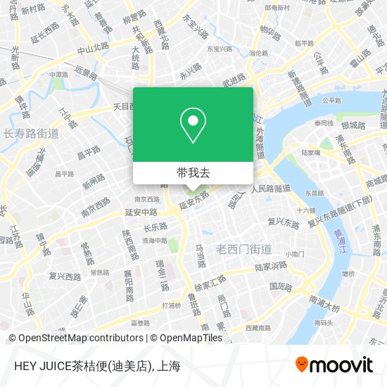 HEY JUICE茶桔便(迪美店)地图