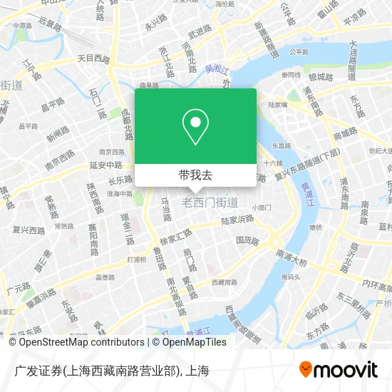 广发证券(上海西藏南路营业部)地图
