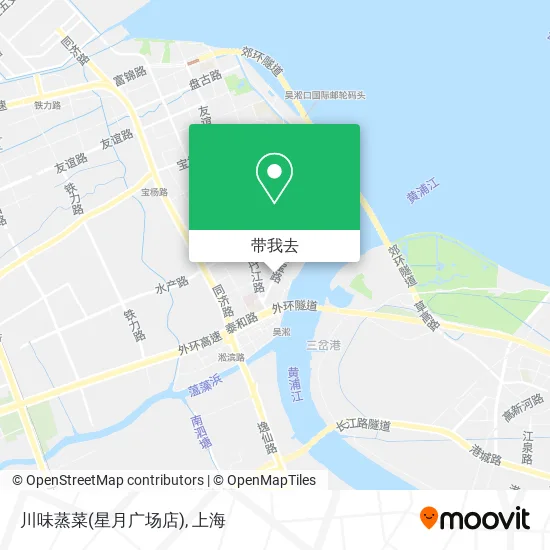 川味蒸菜(星月广场店)地图