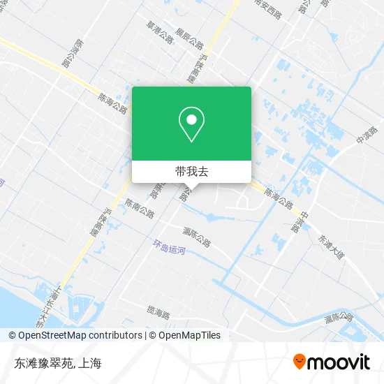 东滩豫翠苑地图