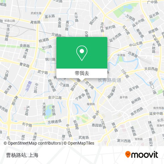 曹杨路站地图