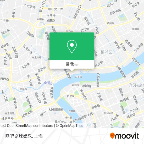 网吧桌球娱乐地图