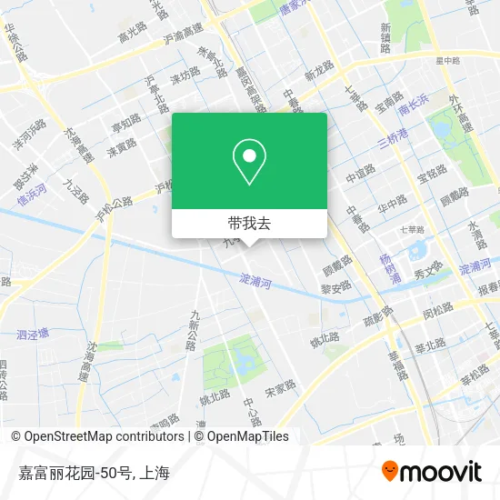 嘉富丽花园-50号地图