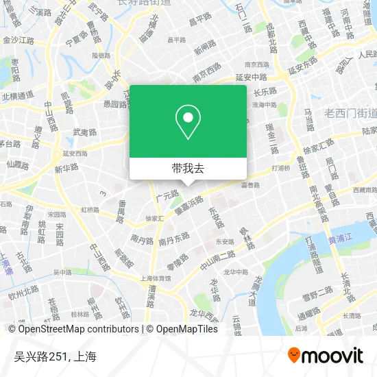 吴兴路251地图