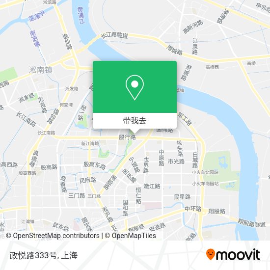 政悦路333号地图