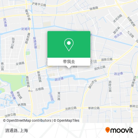 泗通路地图