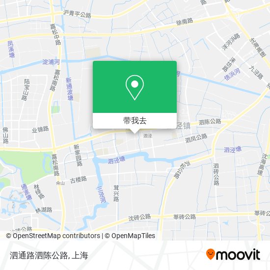 泗通路泗陈公路地图