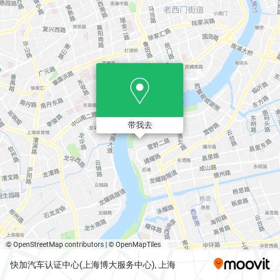 快加汽车认证中心(上海博大服务中心)地图