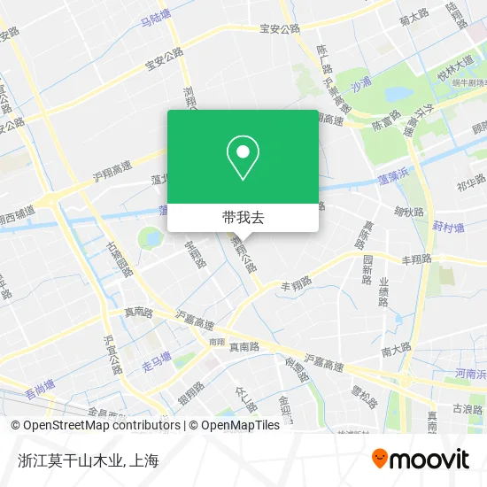 浙江莫干山木业地图