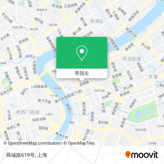 商城路619号地图