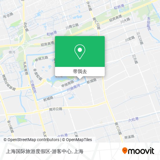 上海国际旅游度假区-游客中心地图