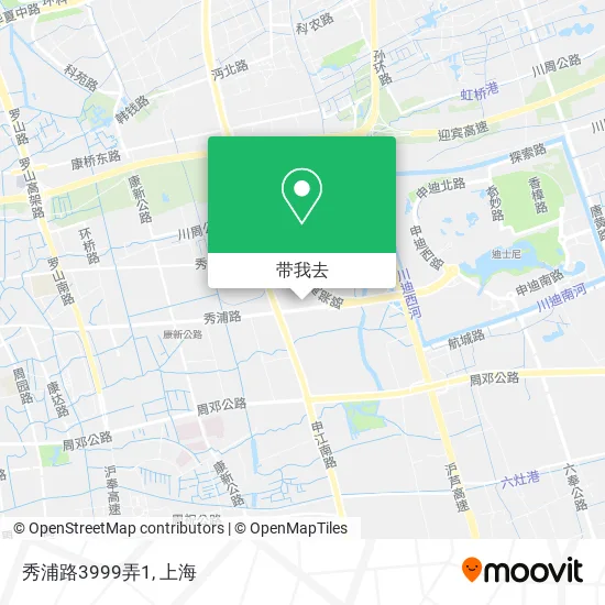 秀浦路3999弄1地图