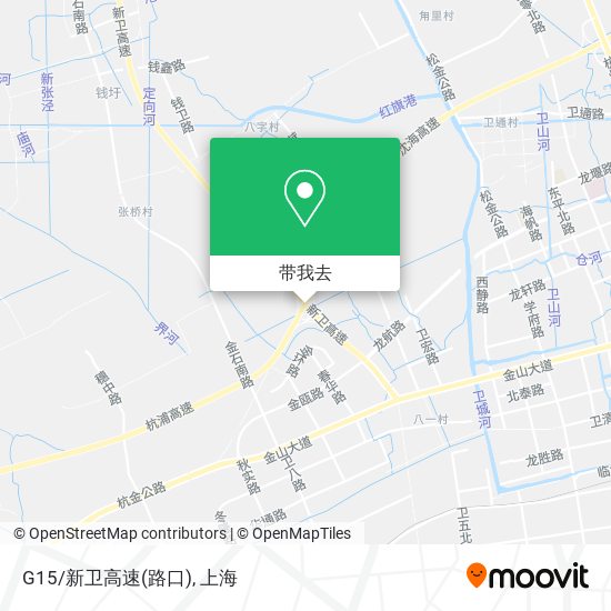 G15/新卫高速(路口)地图