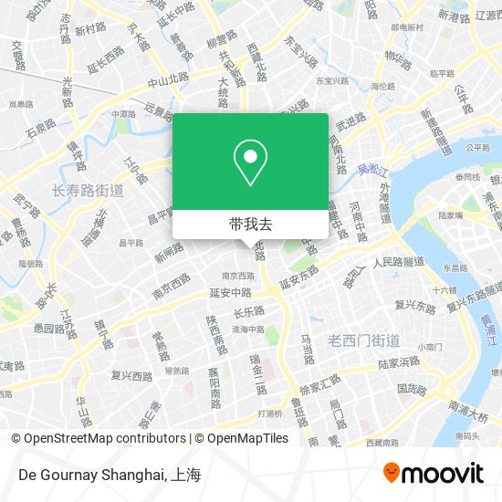 De Gournay Shanghai地图